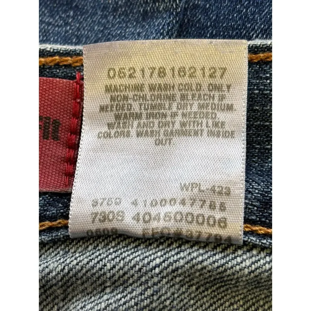 Levis 550 Relaxed Fit Jeans Boys Size 16 Slim 26x28 Blue Denim 100% Cotton